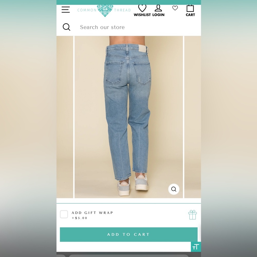 Citizen of humanity 

Annina Wide-Leg Jeans